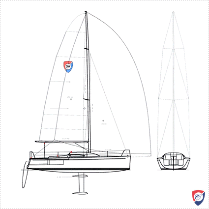 new Columbia 30 Sport Sailer